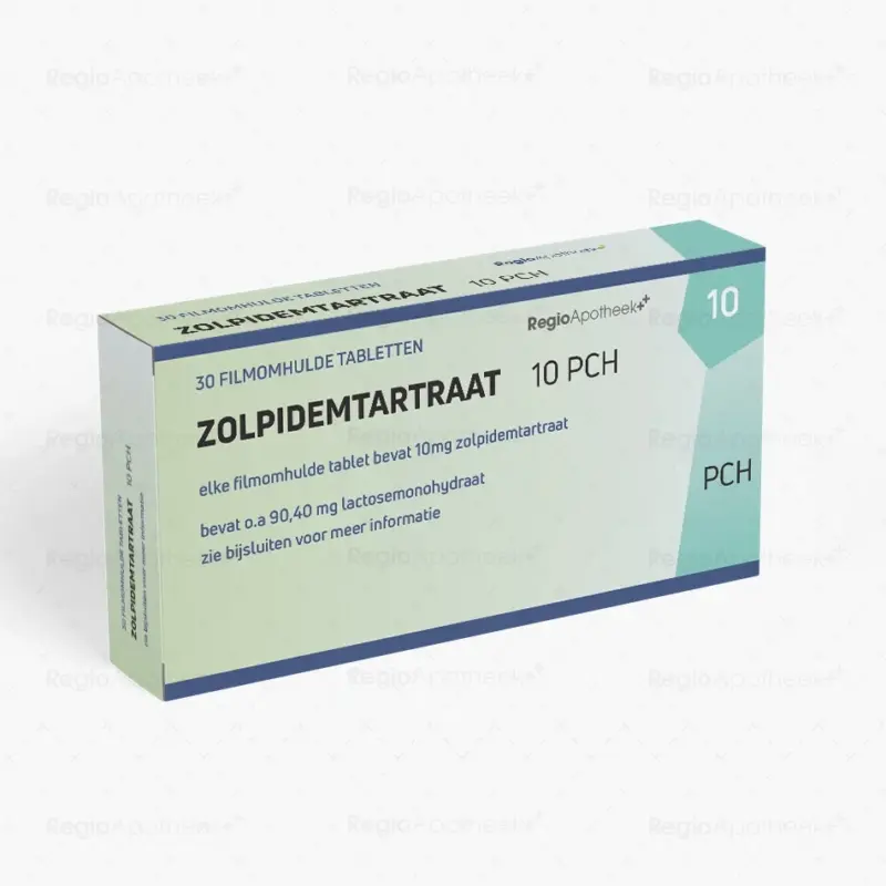 Zolpidemtartraat 10MG (30 tabletten)