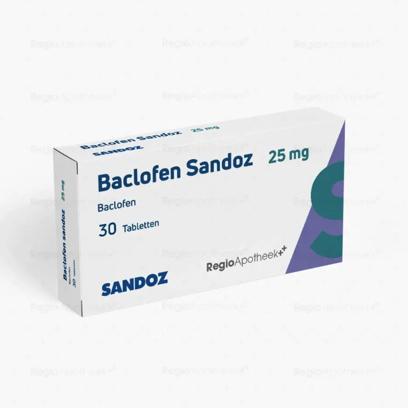 Baclofen 25mg (30 tabletten)