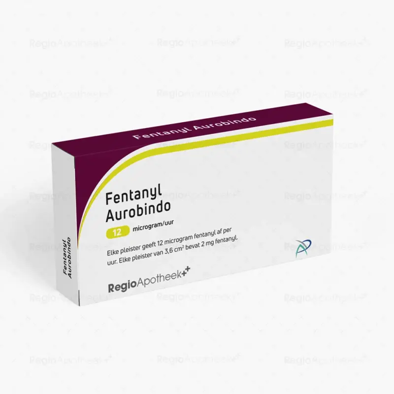 Fentanyl Aurobindo 12mcg Pleister