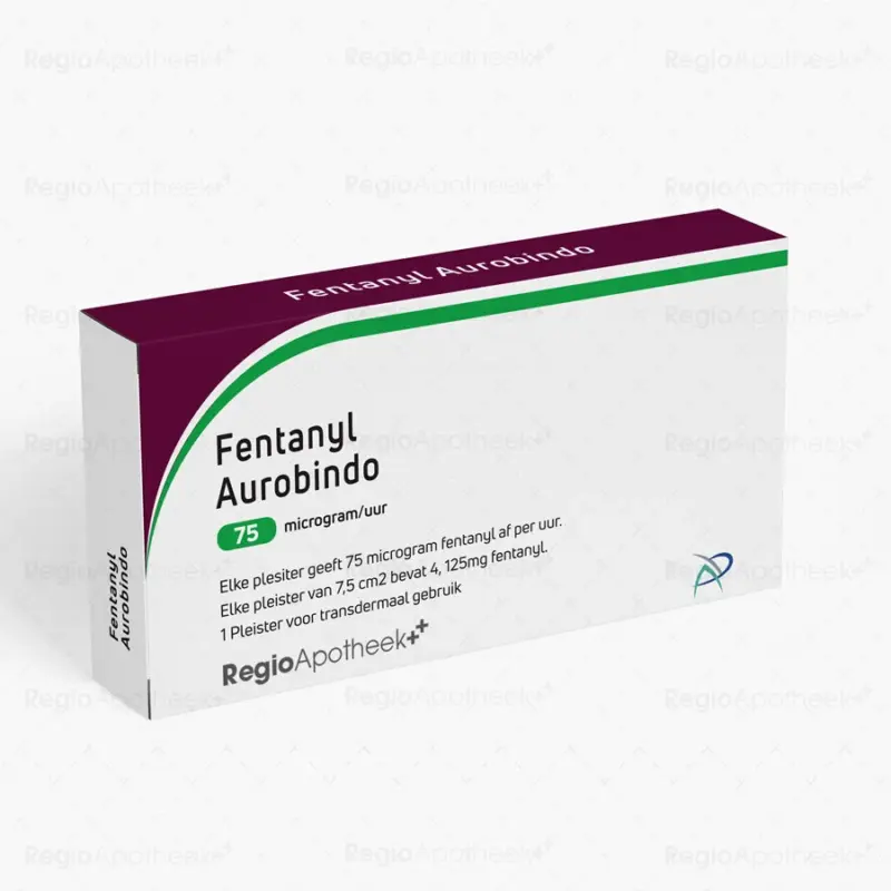 Fentanyl Aurobindo 75mcg Pleister