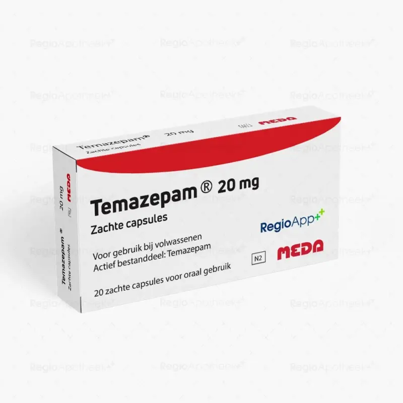 Temazepam 20 MG (20 capsules)