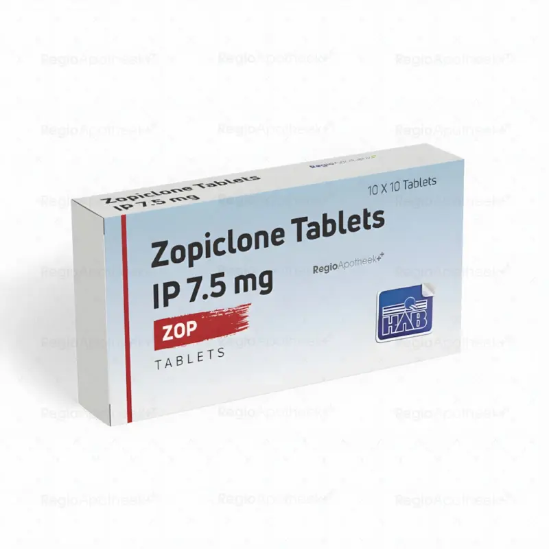 Zopiclon 7.5MG  (30 tabletten Blauw)