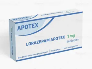 Lorazepam 1mg (30 tabletten)
