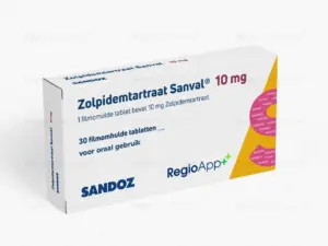 Zolpidemtartraat Sandoz 10 MG (30 tabletten)