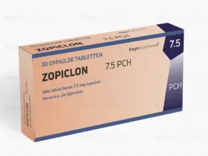 Zopiclon 7.5MG  (30 tabletten Wit)